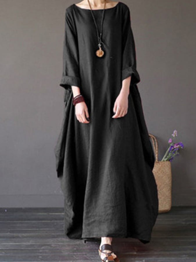 Women's Casual loose plus size dress