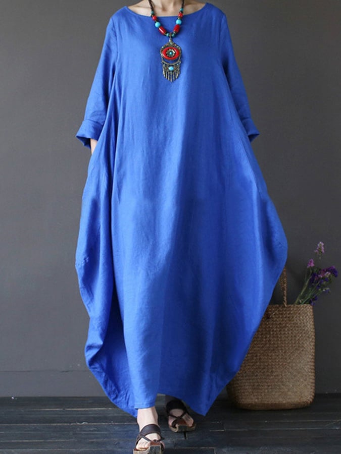 Women's Casual loose plus size dress