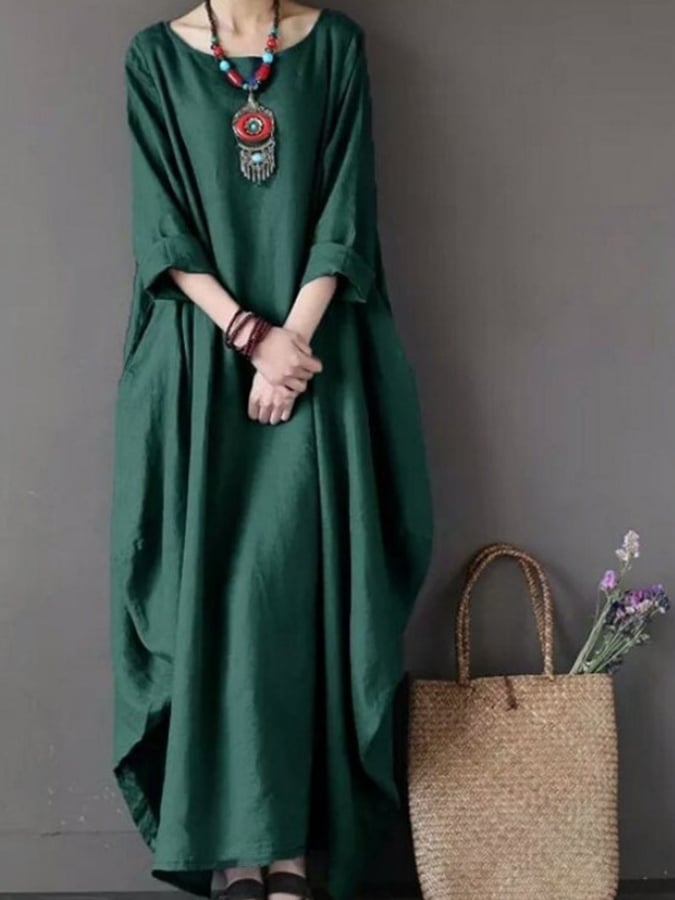 Women's Casual loose plus size dress